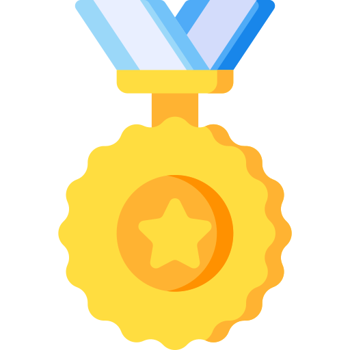 decorate image of a medal